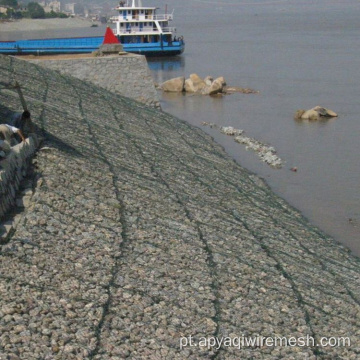 2x1x2m Hot mergulhado galvanizado Caixa de Gabion Solded